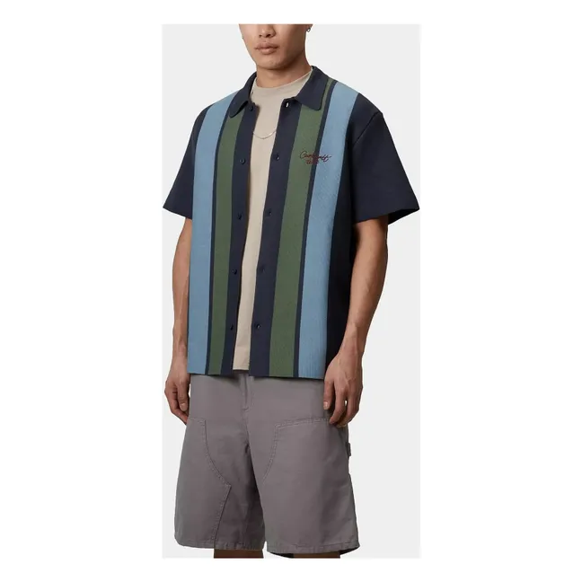 Camicia in memory mesh | Inchiostro