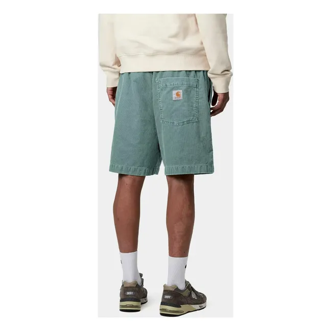 Pantalones cortos de pana Reynold | Gris jaspeado