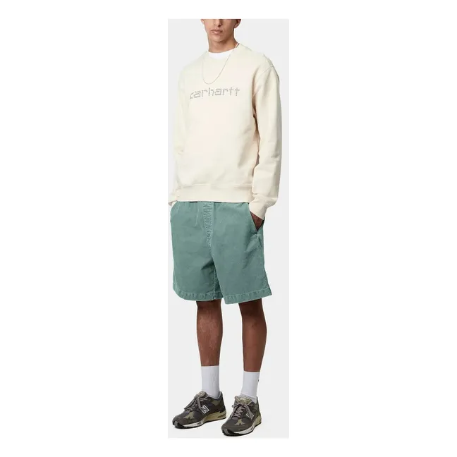 Pantalones cortos de pana Reynold | Gris jaspeado