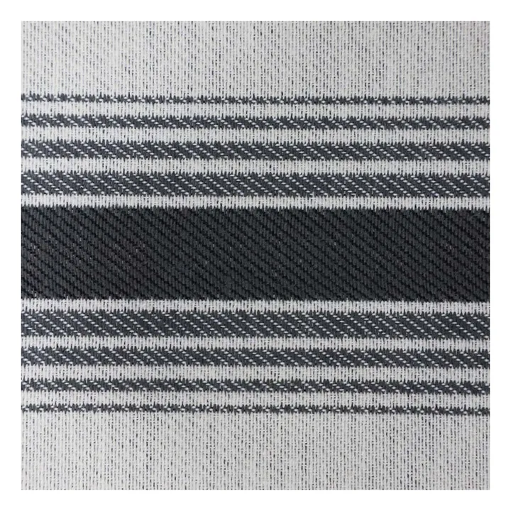 Canapé à rayures 2 places Nomad | Craie- Image produit n°7