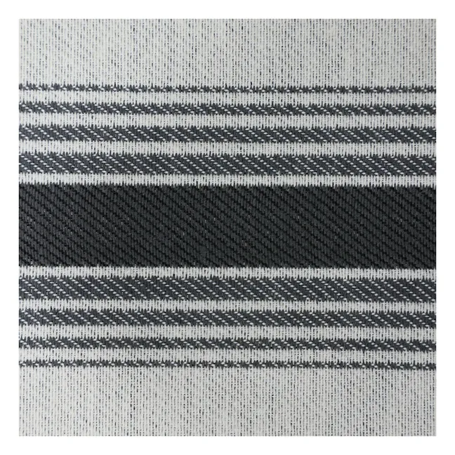 Gestreiftes 3-Sitzer-Sofa Nomad | Kreidefarbe