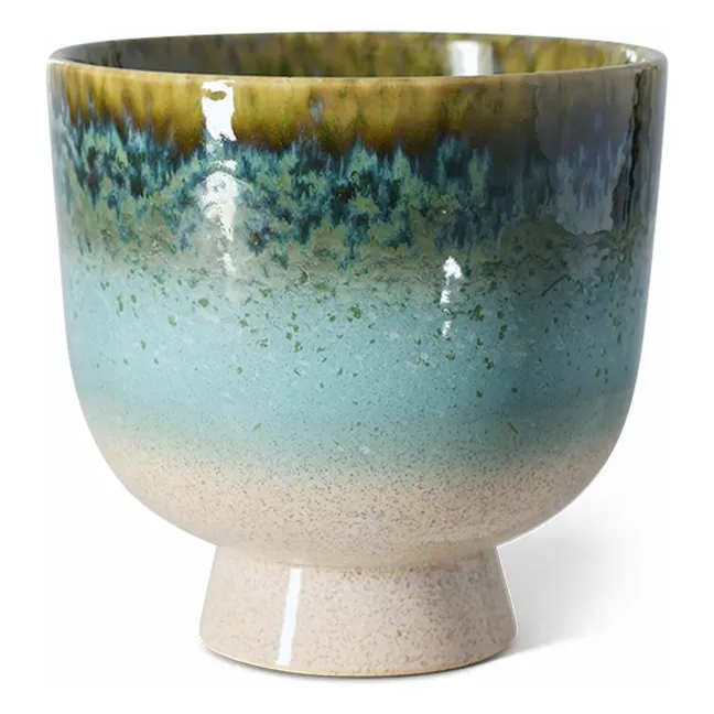 Retro plant pot | Blue