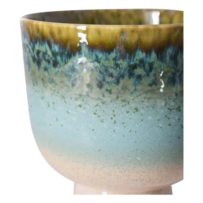 Retro plant pot | Blue