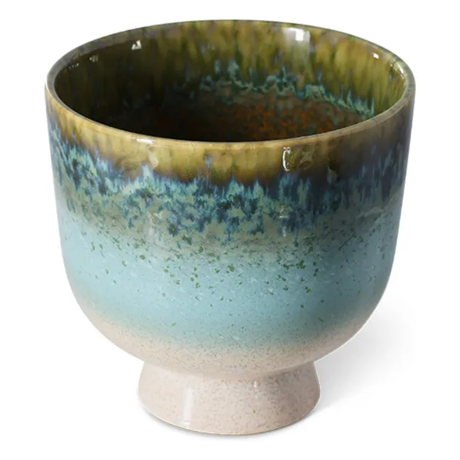 Retro plant pot | Blue