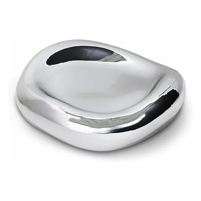 Gleam storage bin | Chrome