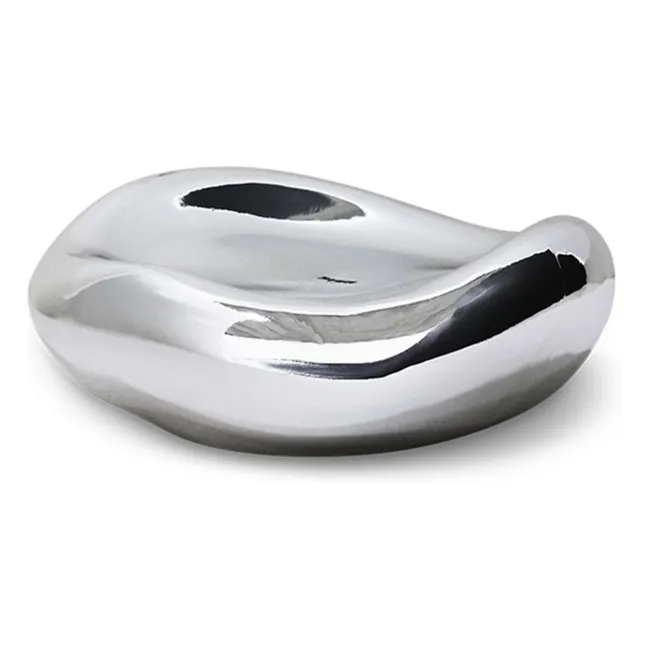 Gleam storage bin | Chrome