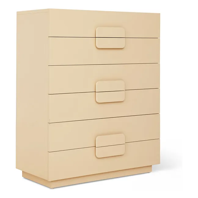 Kommode mit 4 Schubladen Spacious | Cremefarben