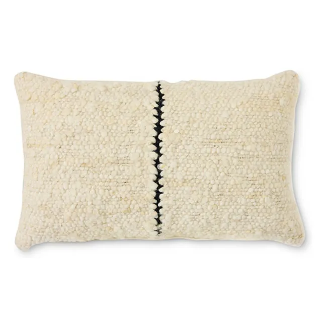 Coussin en laine | Crème