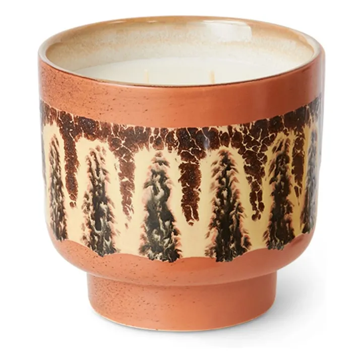 Kerze 70s ceramics Kyoto | Braun- Produktbild Nr. 4