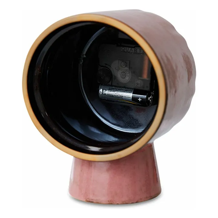 Horloge en céramique Retro | Rose- Image produit n°6