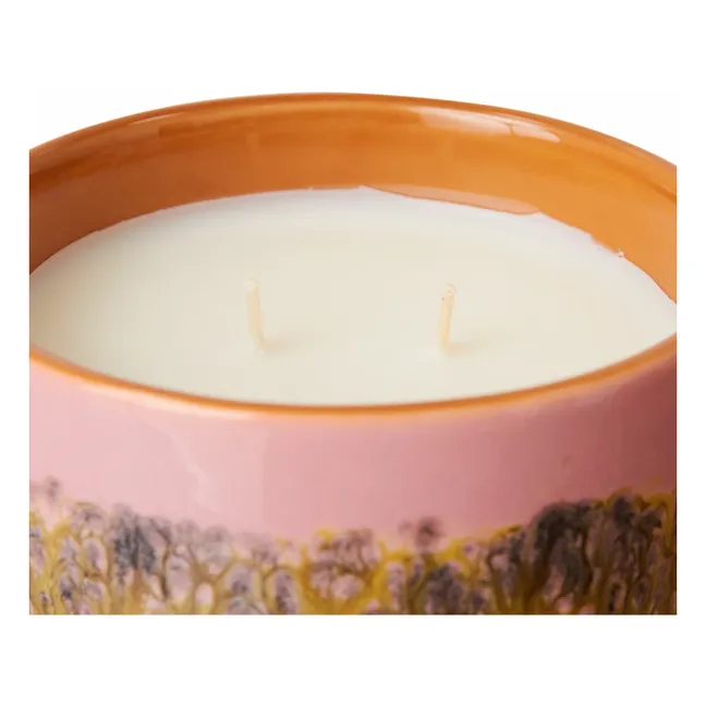 Kerze 70s ceramics Miami | Rosa