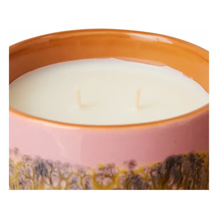 Kerze 70s ceramics Miami | Rosa- Produktbild Nr. 5