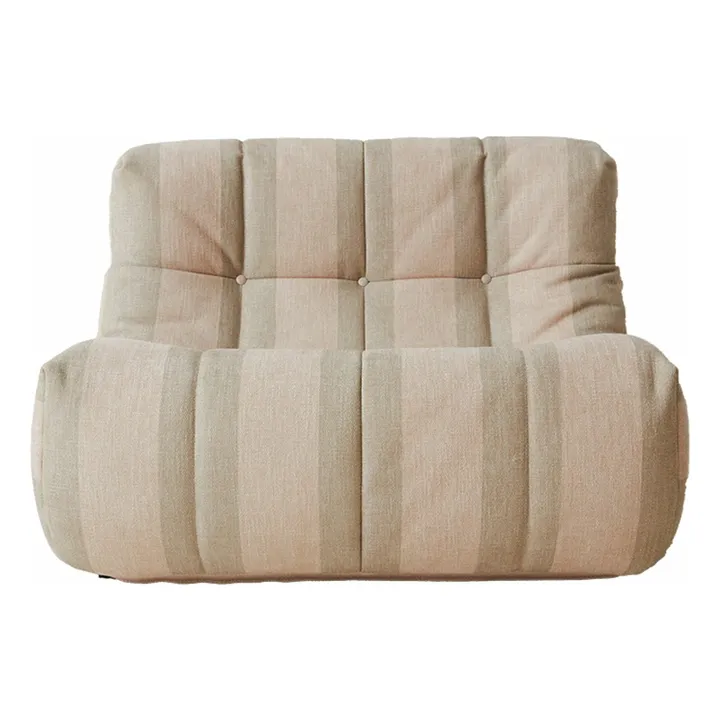 Fauteuil lounge Lazy | Crème- Image produit n°3