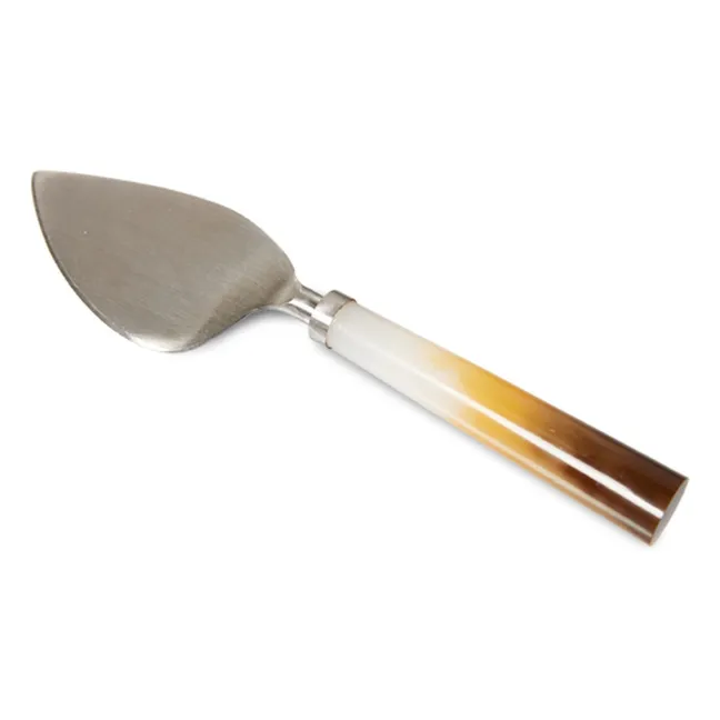 Cheese cutlery - Set of 2 | Brown