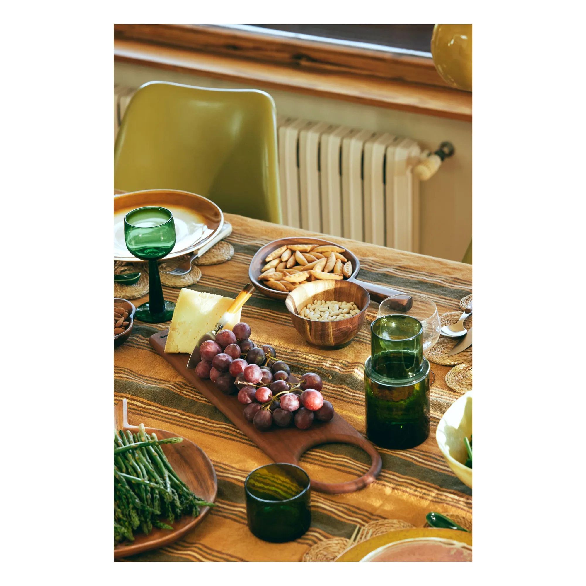 Couverts à fromage - Set de 2 | Marron- Image produit n°2