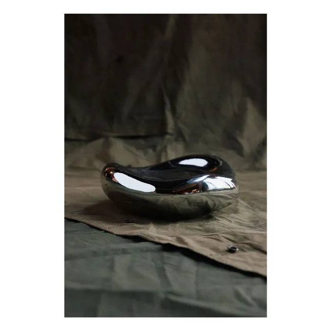 Gleam storage bin | Chrome