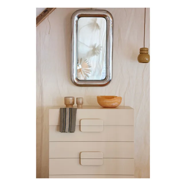 Amplia cómoda de 4 cajones | Crema