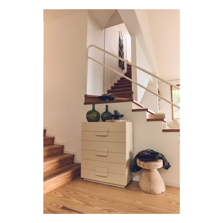 Commode 4 tiroirs Spacious | Crème- Image produit n°1