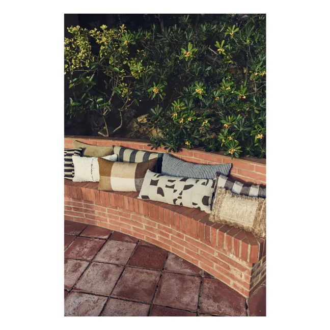 Patchwork cushion | Natural