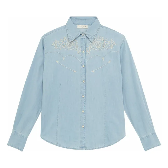 Chemise Texas Sun Austin | Bleu ciel
