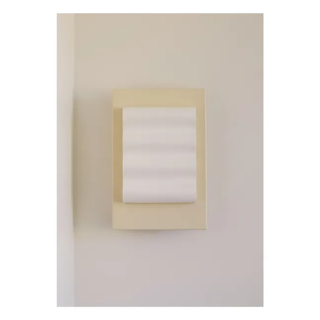 Lampada da parete Frame Wave | Off-White