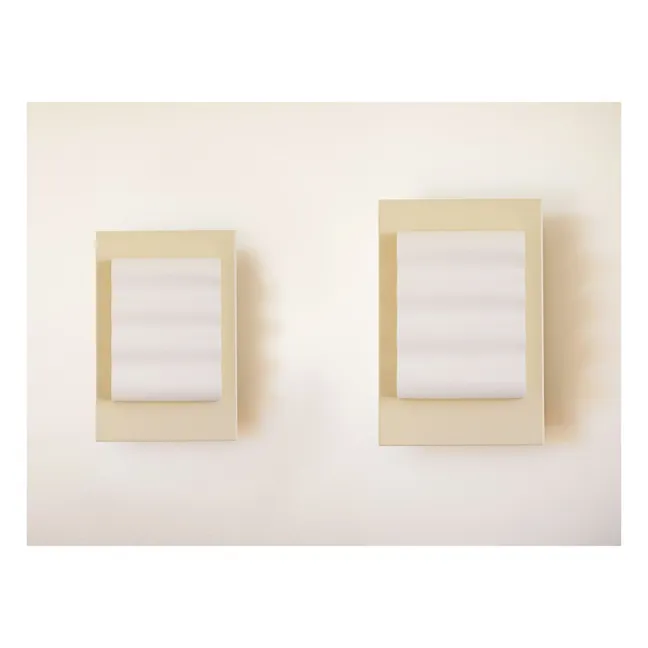 Lampada da parete Frame Wave | Off-White