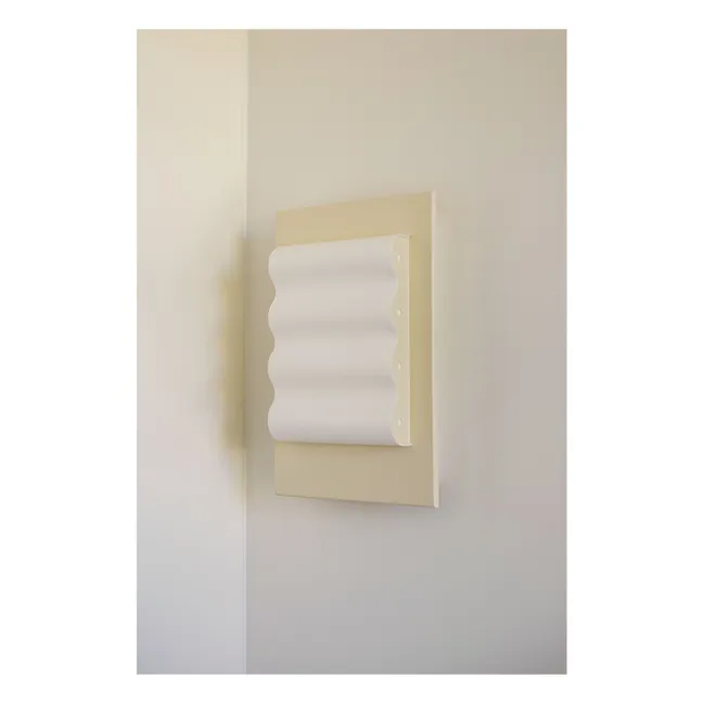 Lampada da parete Frame Wave | Off-White