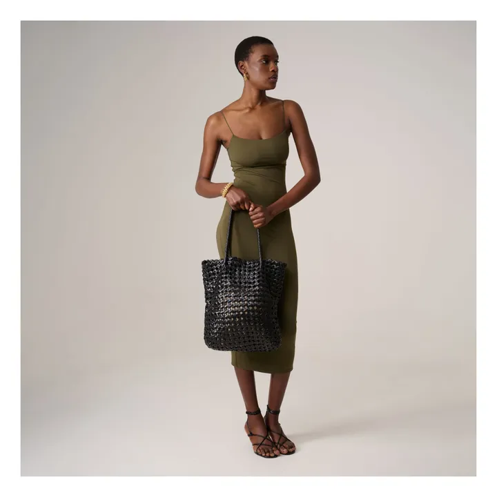 Sac Tote Montale Cuir | Noir- Image produit n°1