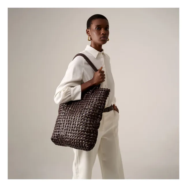 Tote Tasche Montale Leder | Schokoladenbraun