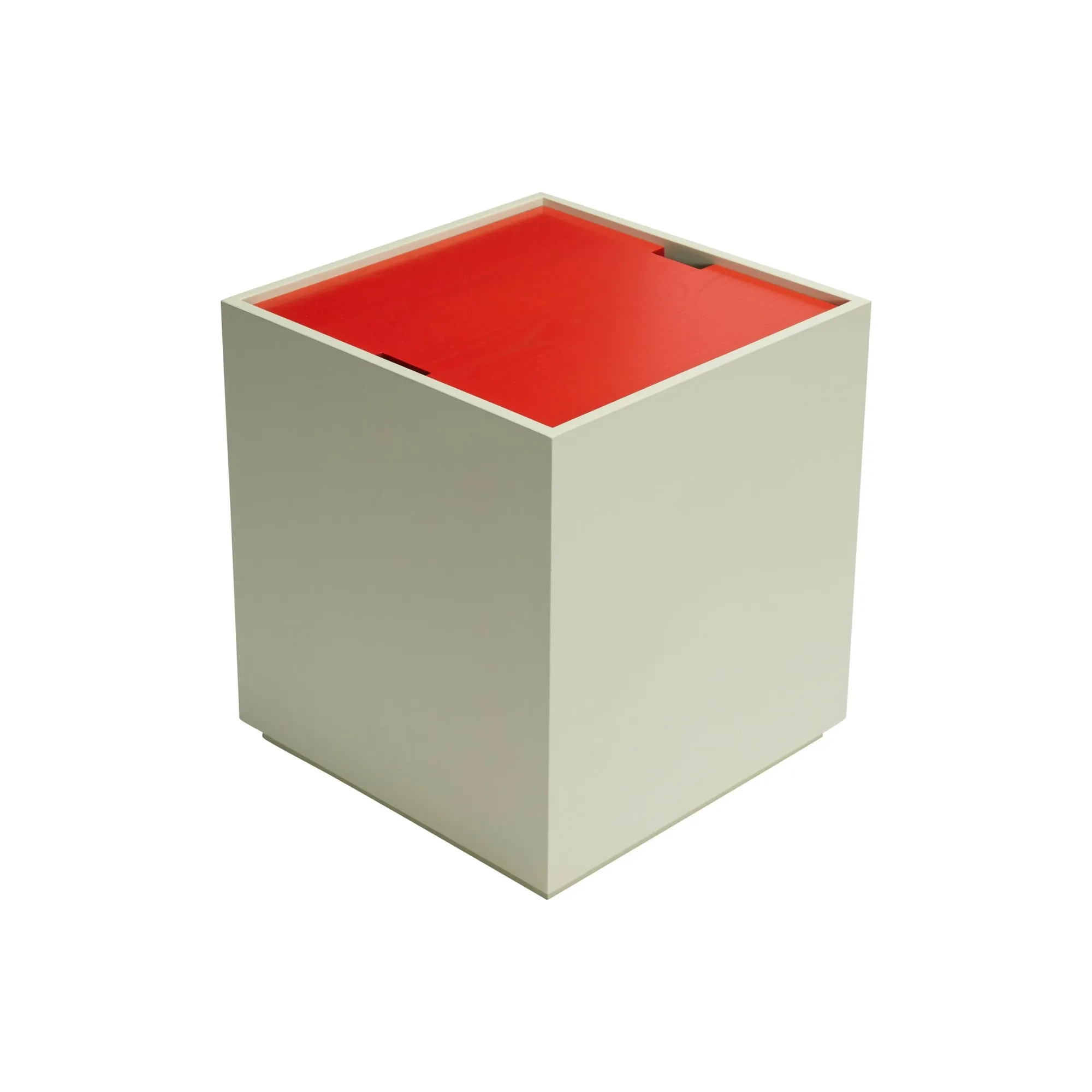 Table d'appoint Vault | Rouge- Image produit n°0