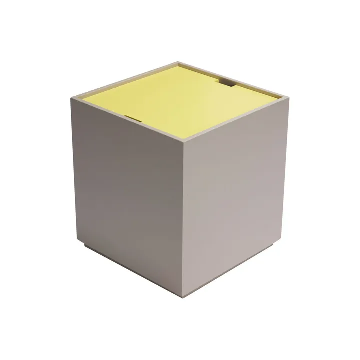 Mesa auxiliar Vault | Amarillo- Imagen del producto n°0