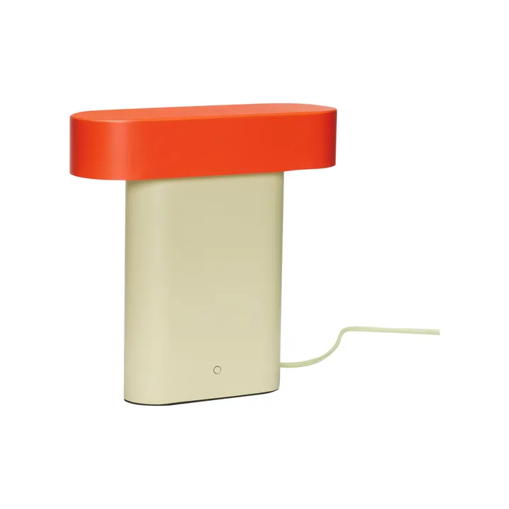 Elegante lámpara de sobremesa | Rojo- Imagen del producto n°0