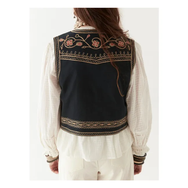 Gilet Sans Manches Hendrix Garden Gabri | Noir