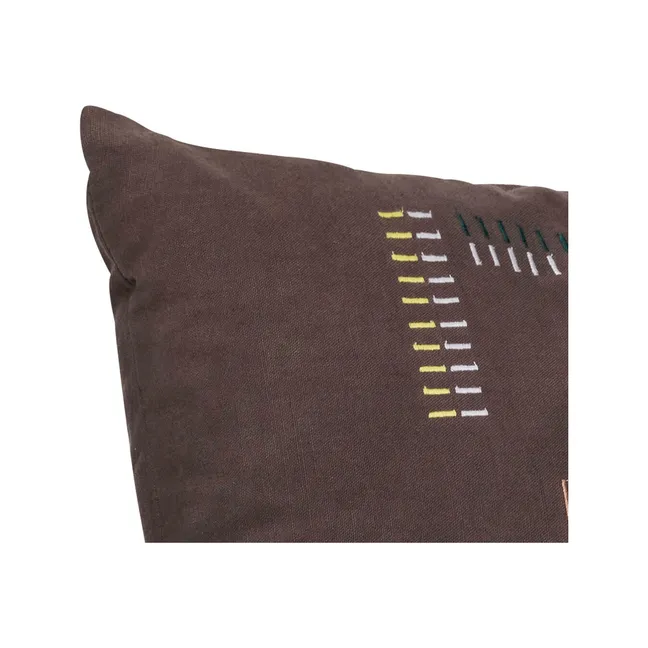 Coussin Elodie | Marron