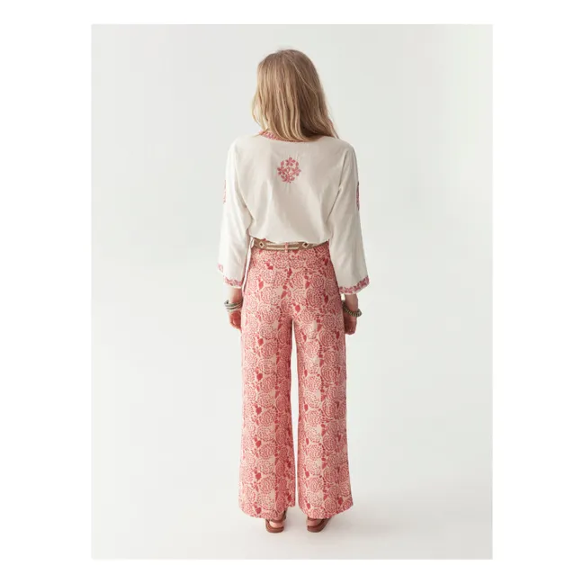 Pantalones Peonia Lolo | Rosa