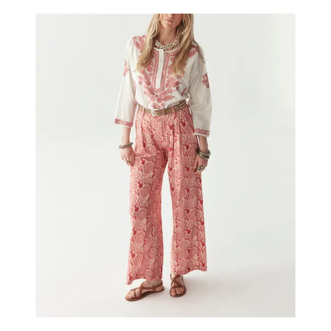 Pantalones Peonia Lolo | Rosa