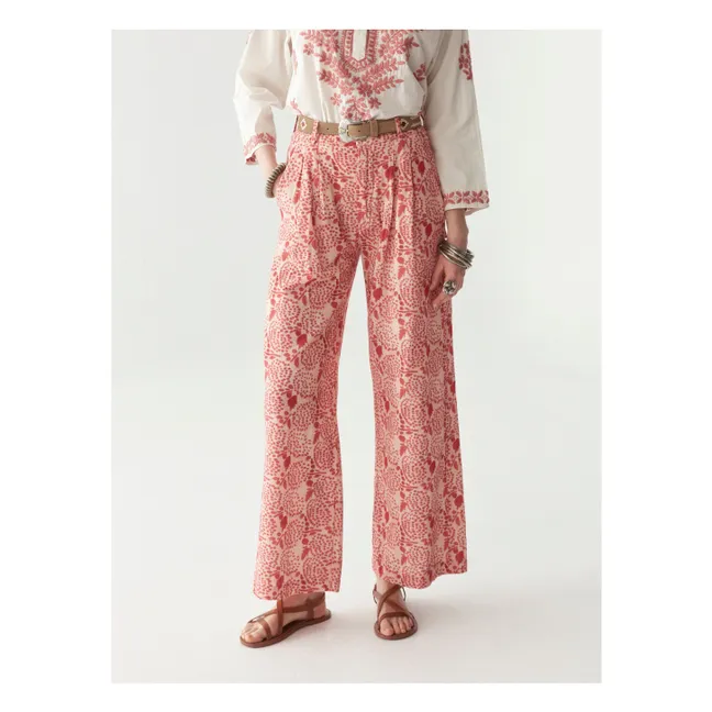 Pantalones Peonia Lolo | Rosa