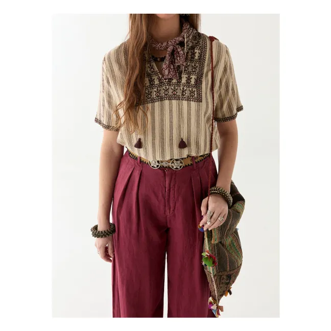Pantalon Berenson Marisa Lin | Bordeaux