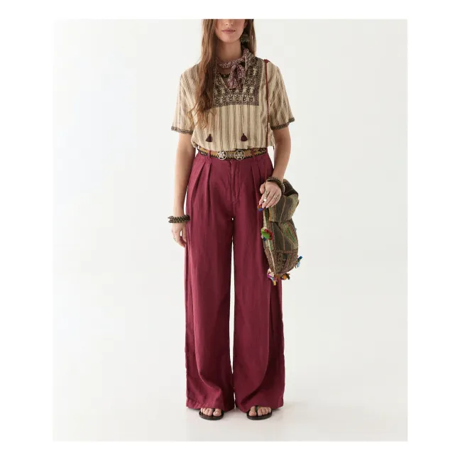 Pantalon Berenson Marisa Lin | Bordeaux