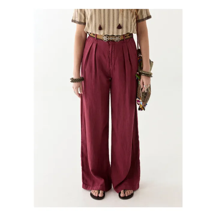 Pantalon Berenson Marisa Lin | Bordeaux- Image produit n°1