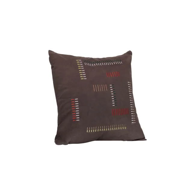Coussin Elodie | Marron