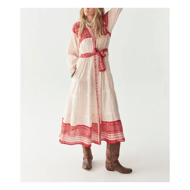 Robe Flamenca Triana | Rouge