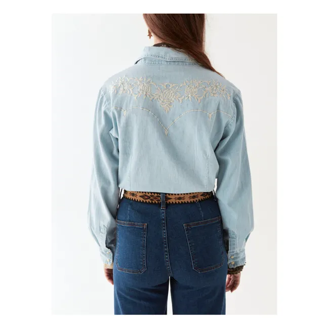 Chemise Texas Sun Austin | Bleu ciel