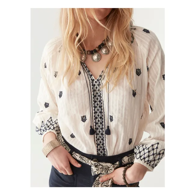 Camicetta Santorini Sybille | Bianco