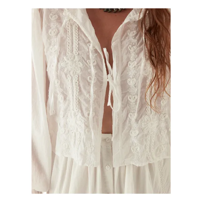 Blouse Lord Byron Ludovica | Blanc