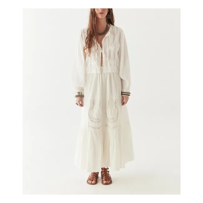 Blouse Lord Byron Ludovica | Blanc