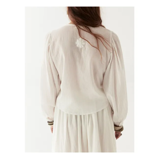 Blouse Lord Byron Ludovica | Blanc