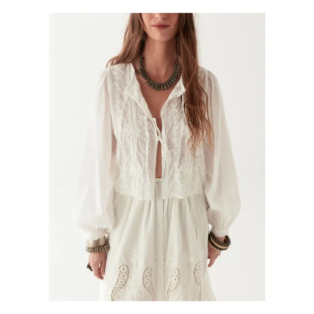 Blouse Lord Byron Ludovica | Blanc