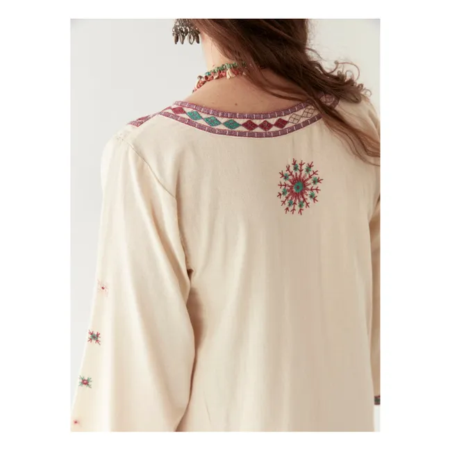 Robe Choti Holi Amiran | Ecru