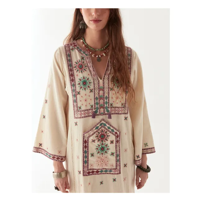 Robe Choti Holi Amiran | Ecru